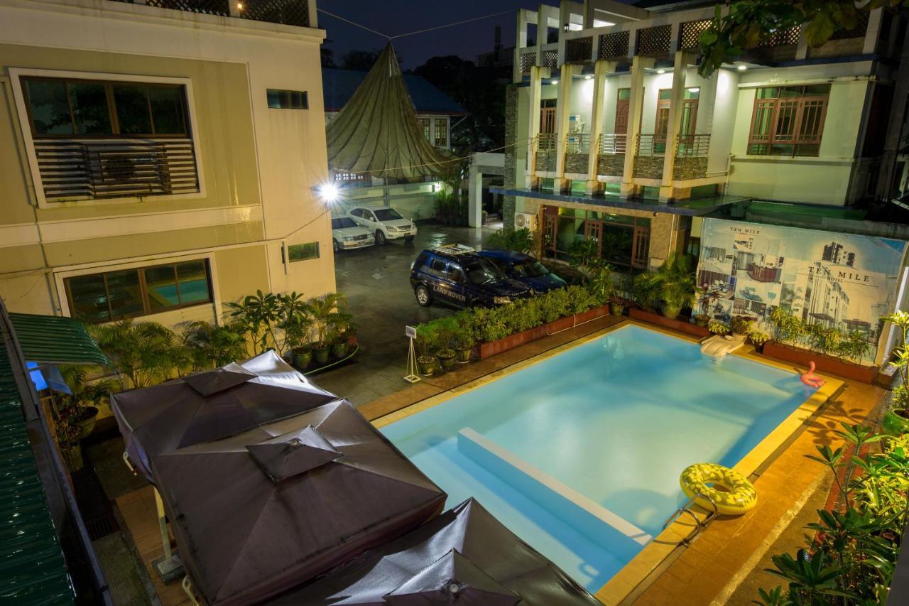 Ten Mile Hotel Yangon Bagian luar foto