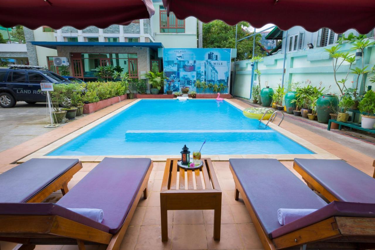 Ten Mile Hotel Yangon Bagian luar foto